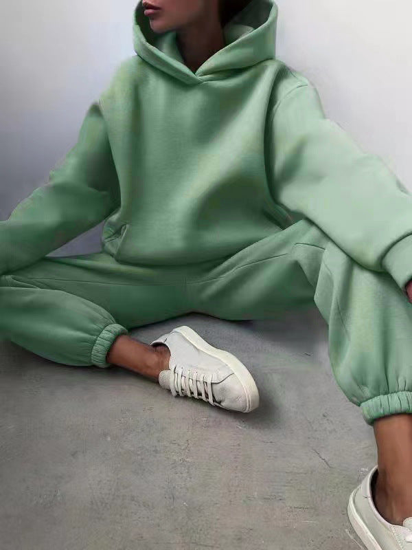 Womens Long Sleeve Sweatshirt Pants Set
