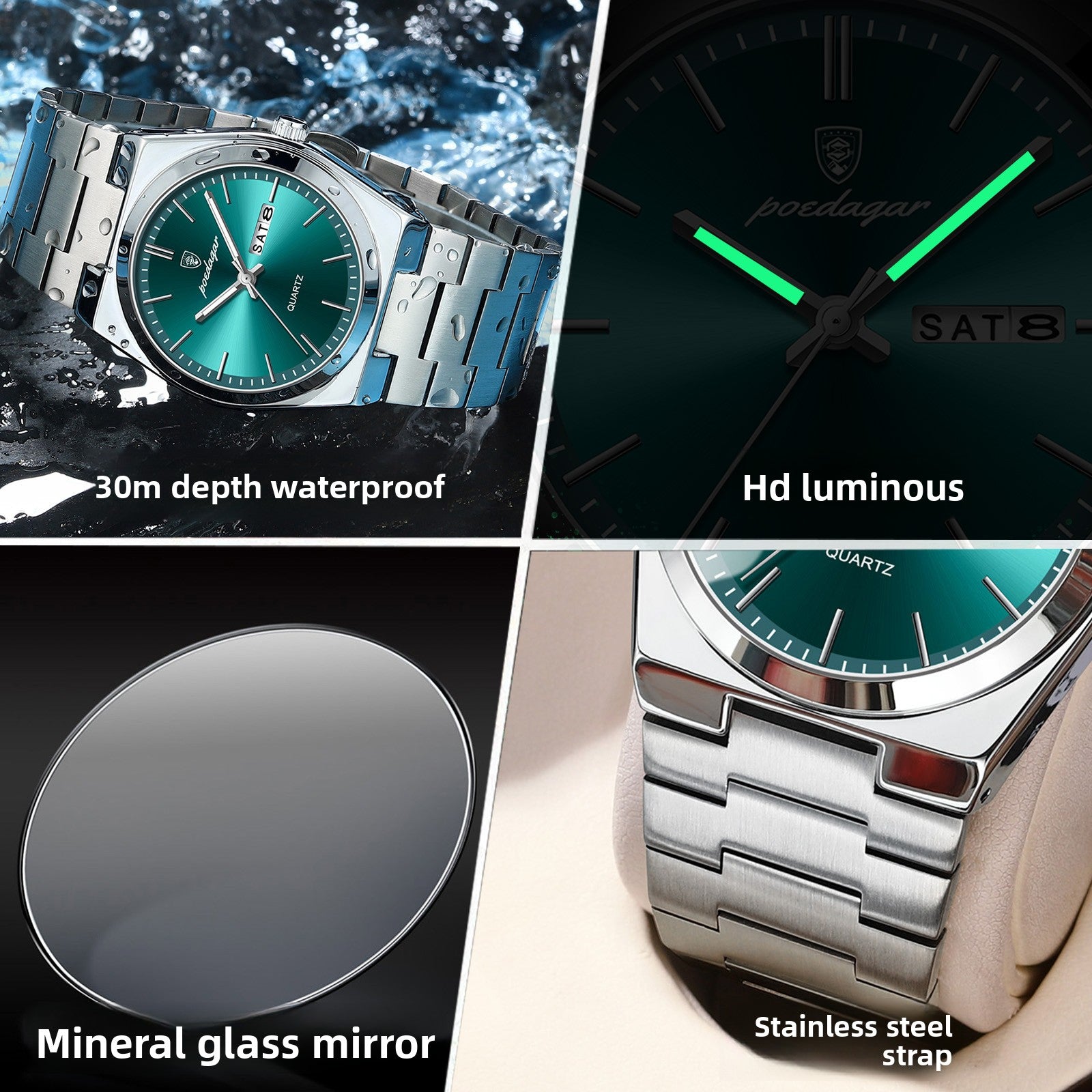 Swiss brand luxury men's watch