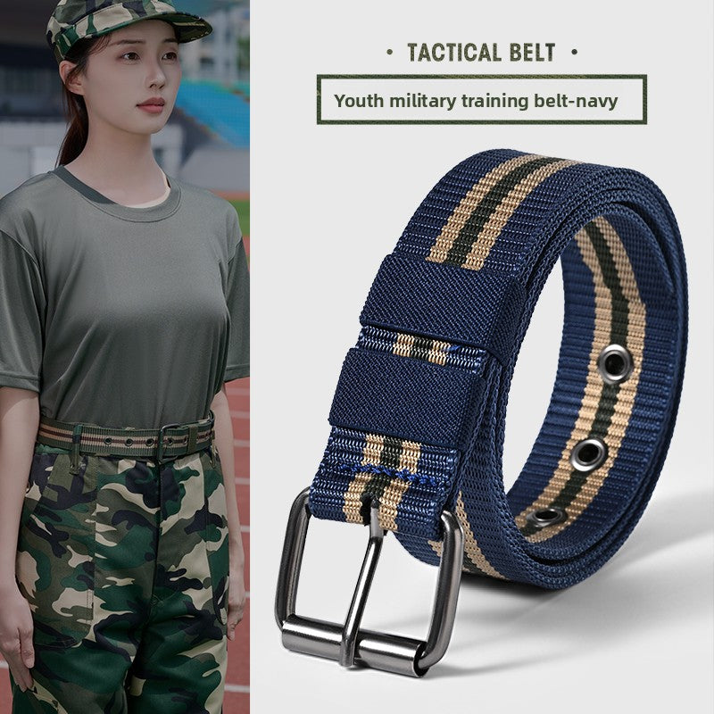 Mens Automatic Buckle Canvas Belt - BsBuy