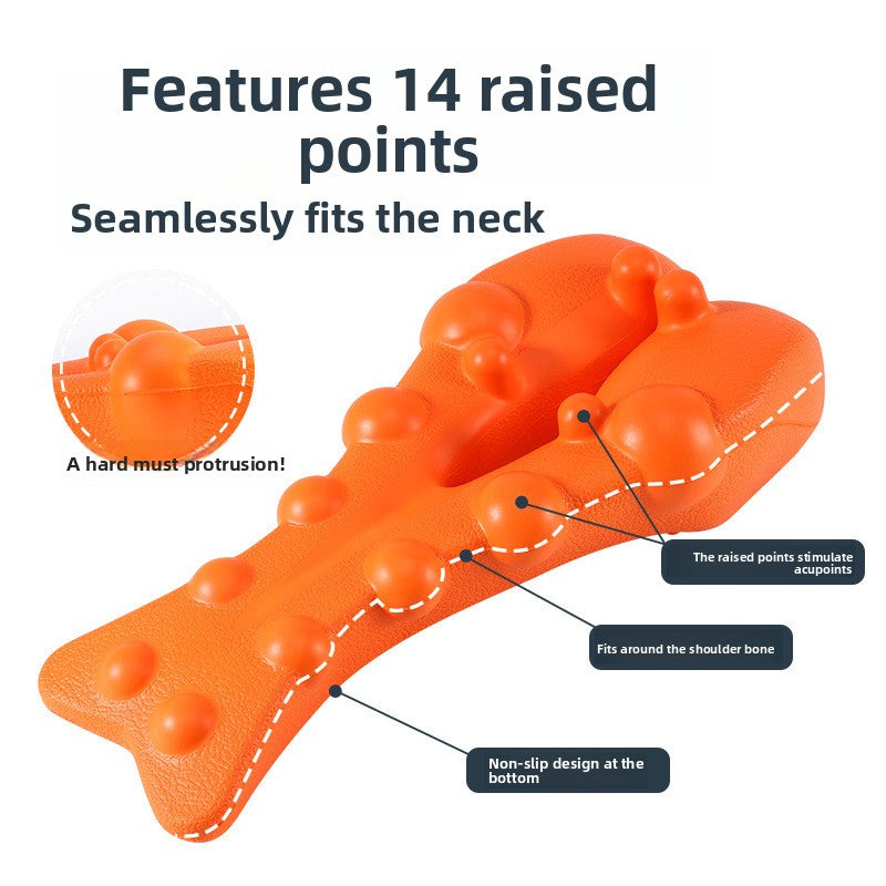 EVA Massage Pillow for Neck Back Waist Relief