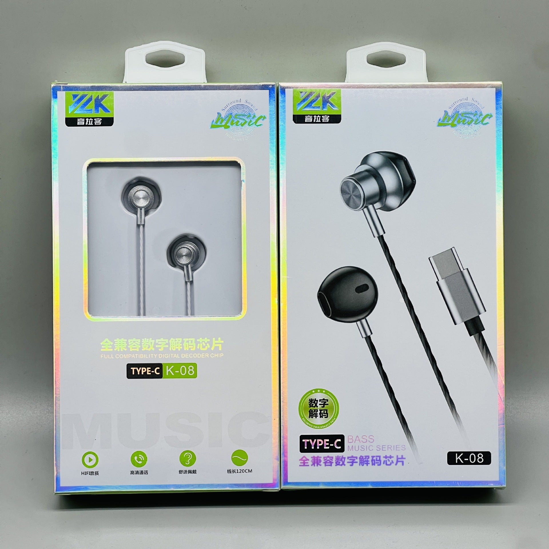 Metal Type-C Wired Earphones with Microphone - BsBuy