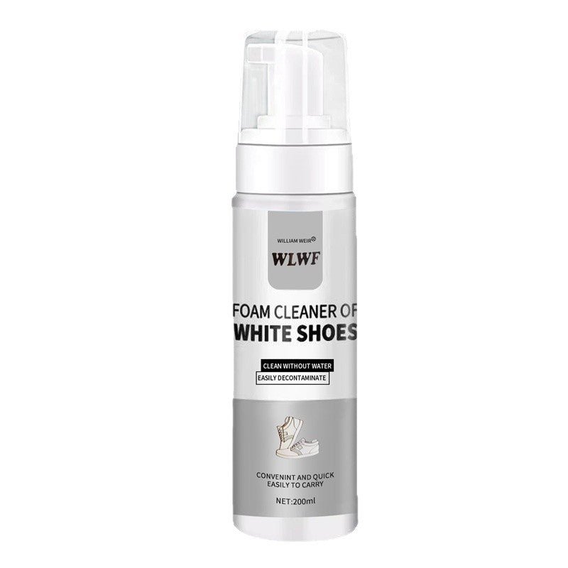 Foam Shoe Cleaner & Whitener 200ml – Sneaker & White Shoe Restorer - BsBuy