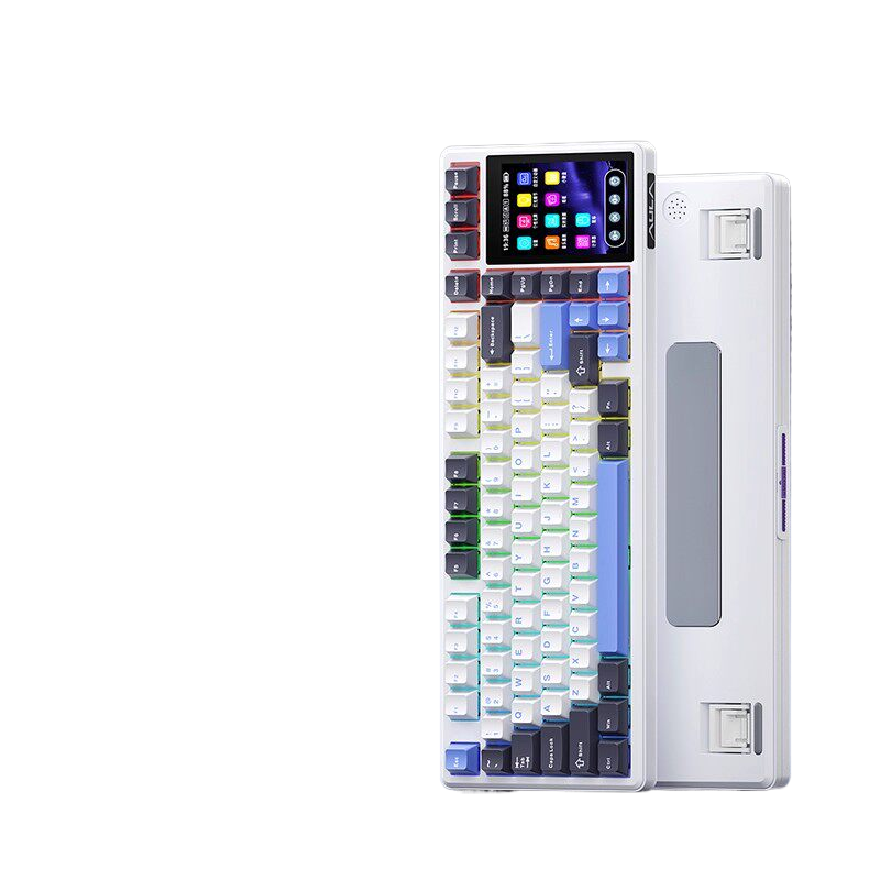 L99 Screen Display Mechanical Keyboard — RGB, Wireless, 8000mAh - BsBuy