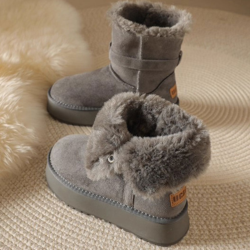 Womens Winter Short Snow Boots