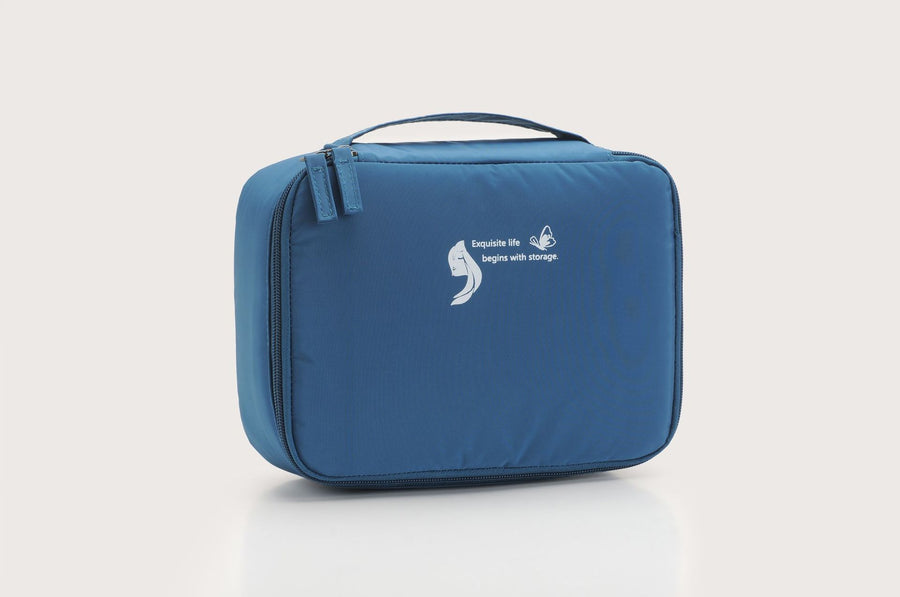 Travel Cosmetic Bag Square Storage Bag Portable Storage Bag Wash Bag Cosmetic Storage Bag - BsBuy