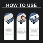 OUHOE Car Lamp Repair Spray (10ml) Car Headlamp Cover Scratch Polishing Car Headlamp Repair And Refurbishment Repair Agent