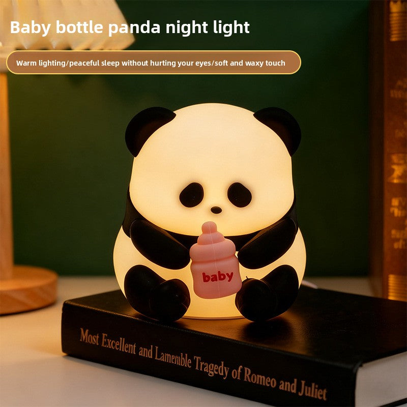 Cute Silicone Night Light – Kawaii Animal Lamp with Colour Changing & Timer - BsBuy