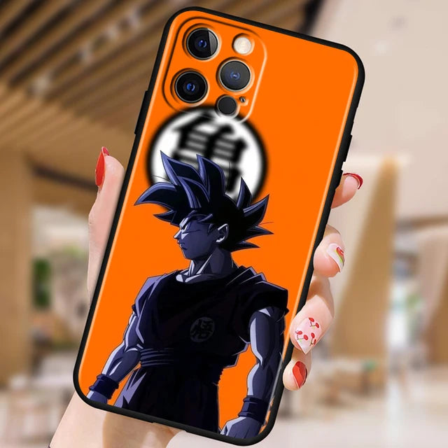 Dragon Ball Z iPhone Case — Japanese Anime Art TPU Phone Cover | iPhone 7 to iPhone 15 Pro Max - BsBuy