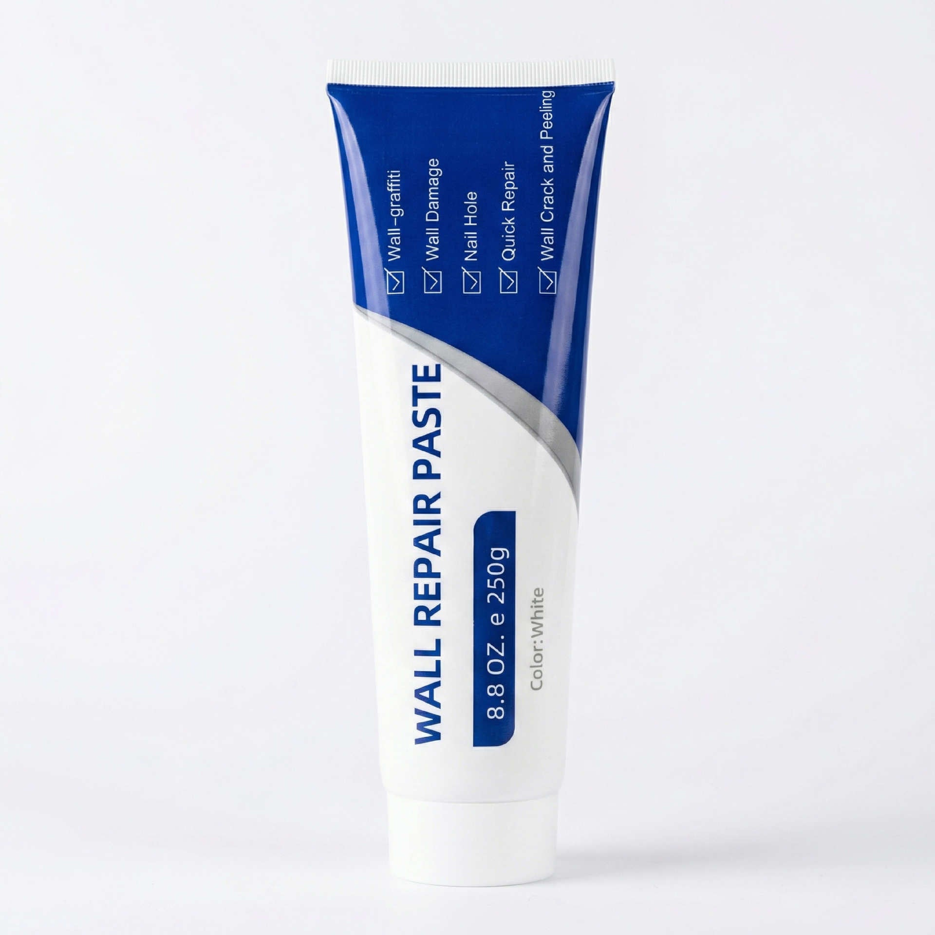 Quick Wall Repair Paste – White Wall Filler with Nozzle Applicator (250g) - BsBuy