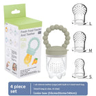 Baby Silicone Fruit Feeder & Teething Pacifier — Safe Food-Grade Soother for 0–3 Years - BsBuy