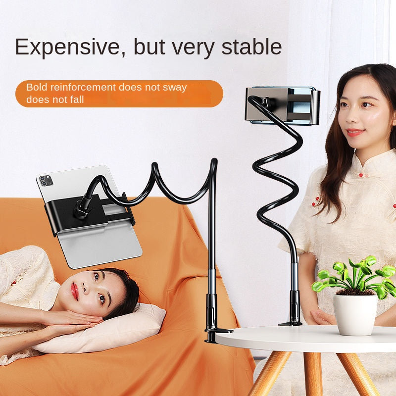 Universal Adjustable Spiral Phone & Tablet Stand — Flexible Lazy Bracket for Desk & Bedside | 4 Colours - BsBuy