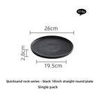 Black and White Ceramic Dishes, Dishes, Home Eating Bowls, Soup Bowls, Fish Plates