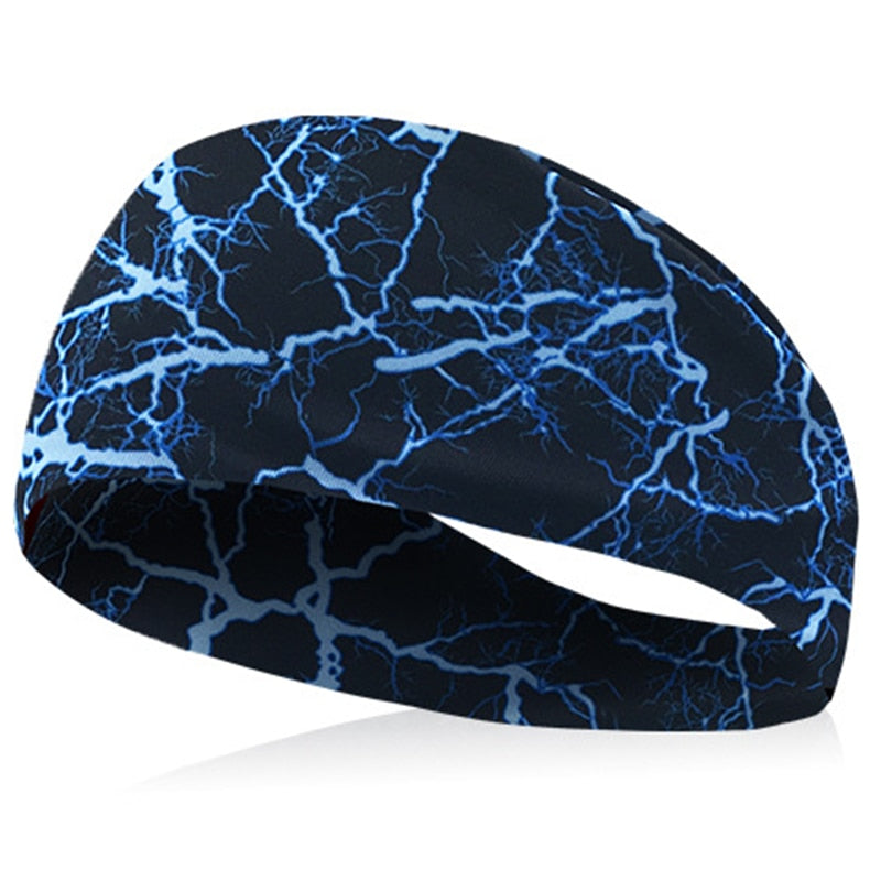 Absorbent Cycling Yoga Sport Sweat Headband Men Sweatband For Men and Women Yoga Hair Bands Head Sweat Bands Sports Safety - BsBuy