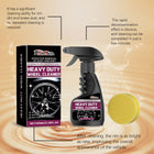 Car Wheel Rim Cleaner – Powerful Degreaser for Alloy & Steel Rims | 100ml + Sponge - BsBuy