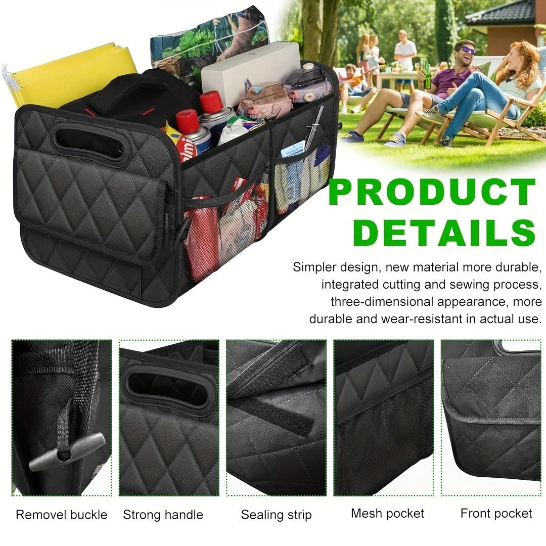 Foldable Car Trunk Storage Box - BsBuy