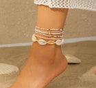 Mermaid Princess Shell Beads Waist Chain Beach Ocean Wind Waist Chain Starfish Body Chain - BsBuy