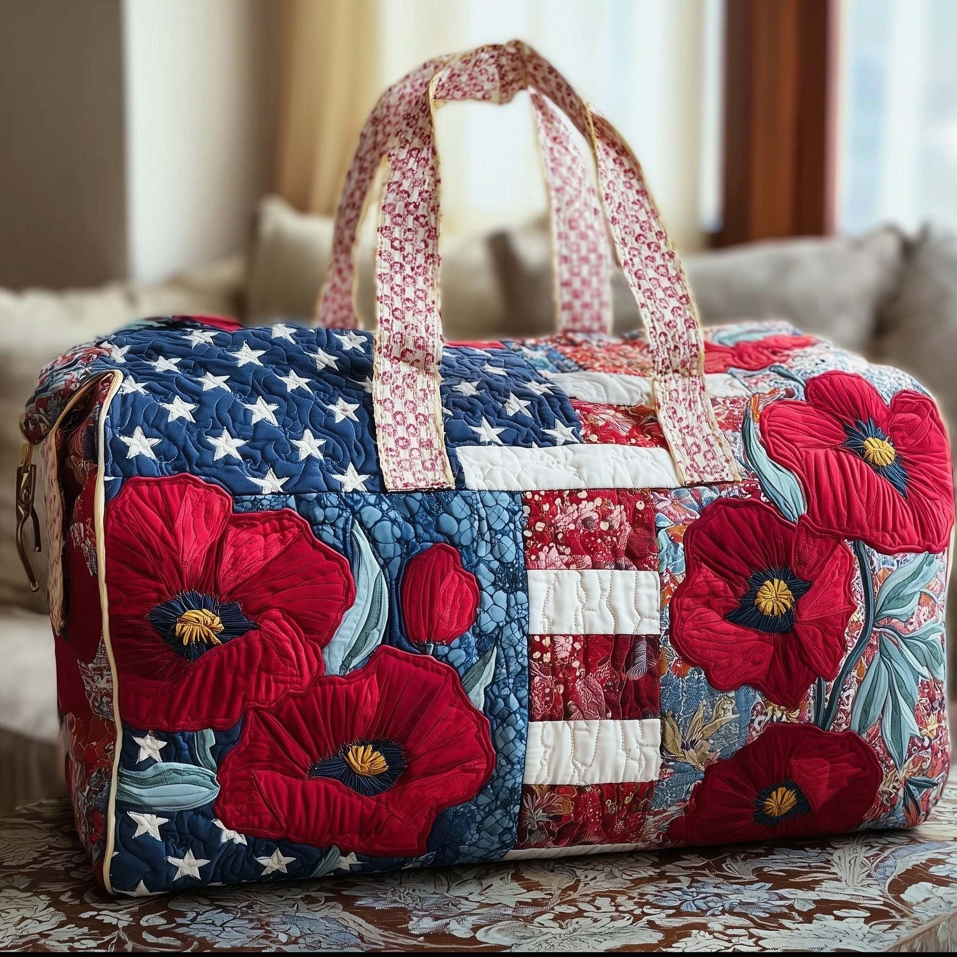 Brand Floral Series Travel Bag