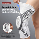 Adjustable Knob Knee Brace with Spring Support — Non-Slip Compression Sports Protector | Left & Right | M–2XL - BsBuy