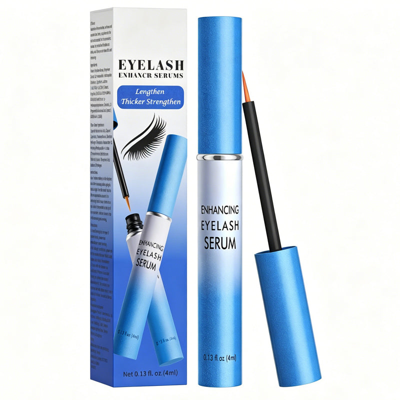 Peptide Eyelash Growth Serum — Longer, Thicker Lashes & Brows (4ml) - Blue