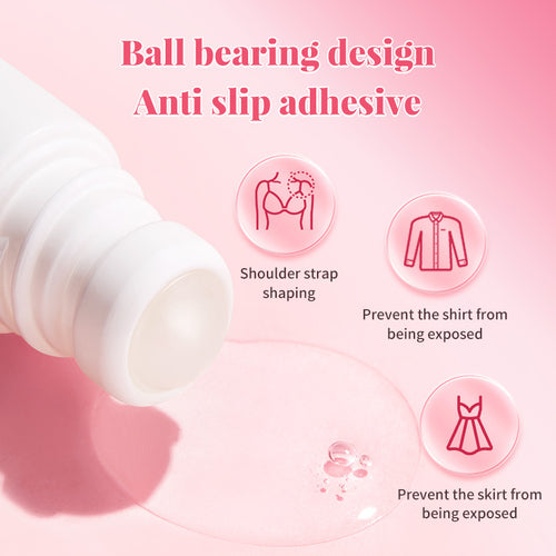 Non-Slip Clothing Adhesive Glue — Invisible Garment Grip for Low-Cut & Strapless Outfits - BsBuy