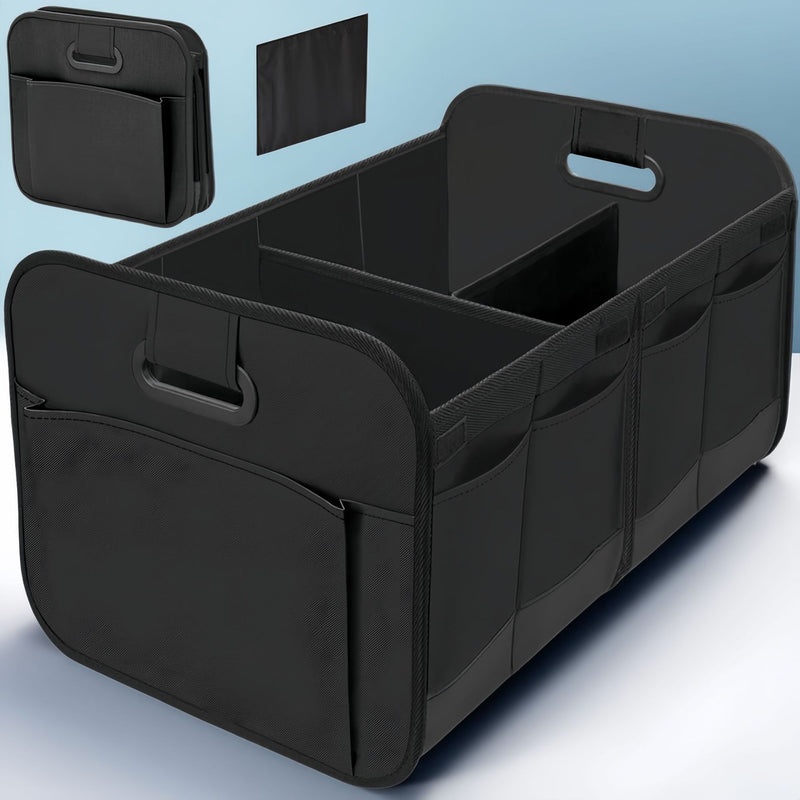 Foldable Oxford Cloth Car Boot Organiser – 60–70L Large Capacity Storage Box | 5 Colours - BsBuy
