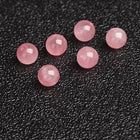 Pink Crystal Round Beads