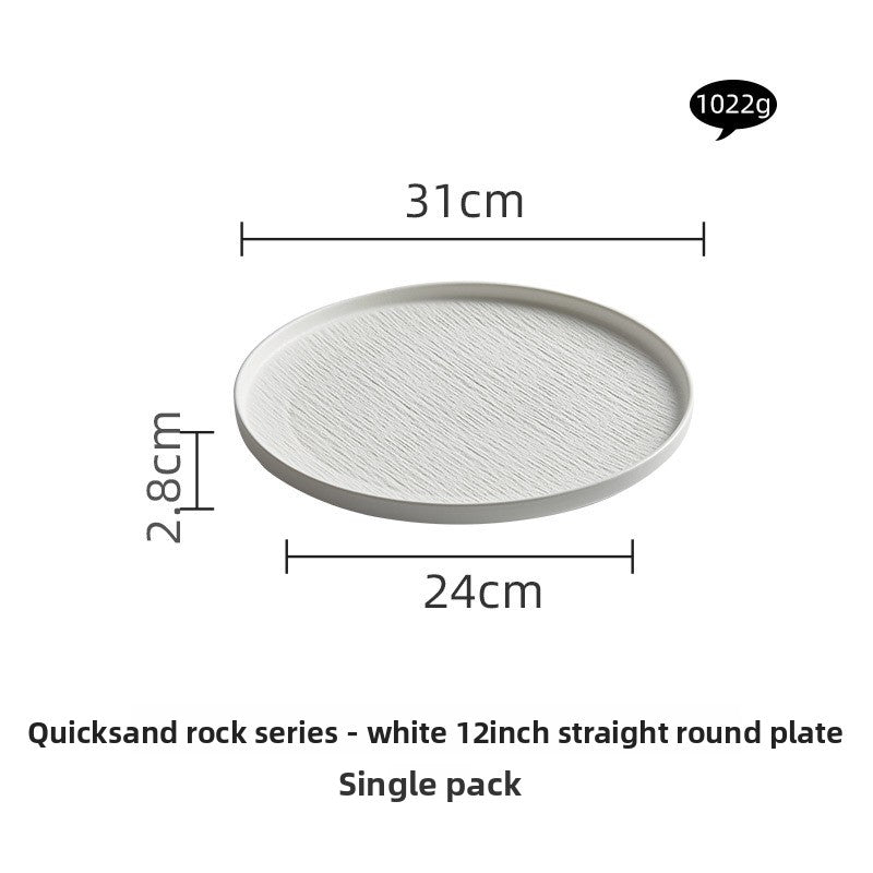 Black and White Ceramic Dishes, Dishes, Home Eating Bowls, Soup Bowls, Fish Plates