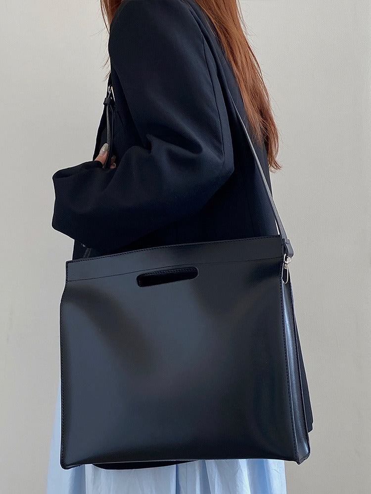Bag for women simple official document tote bag computer bag handbag shoulder bag crossbody bag large bag - BsBuy