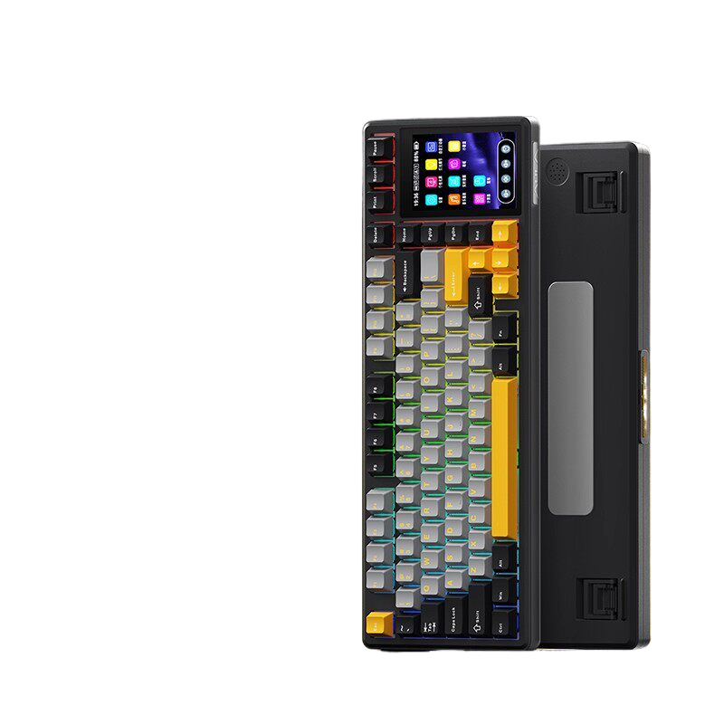 L99 Screen Display Mechanical Keyboard — RGB, Wireless, 8000mAh - BsBuy