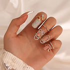Zircon Nail Ring - BsBuy