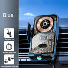 C11 Wireless Car Phone Holder & Charger — Infrared Auto-Clamp | 15W Fast Charge | Punk Transparent Design - BsBuy