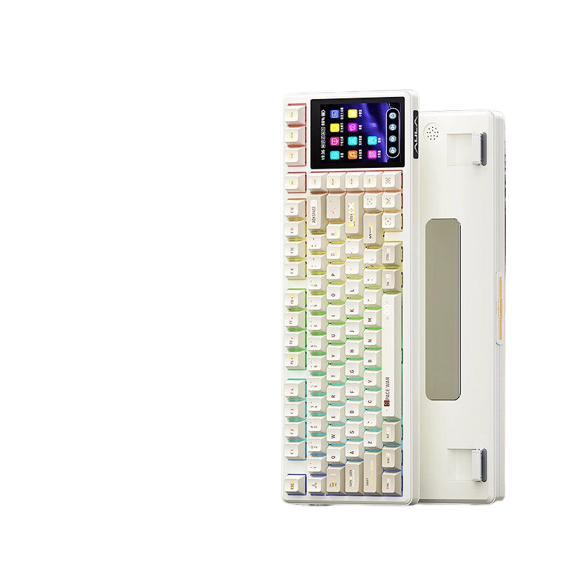 L99 Screen Display Mechanical Keyboard — RGB, Wireless, 8000mAh - BsBuy