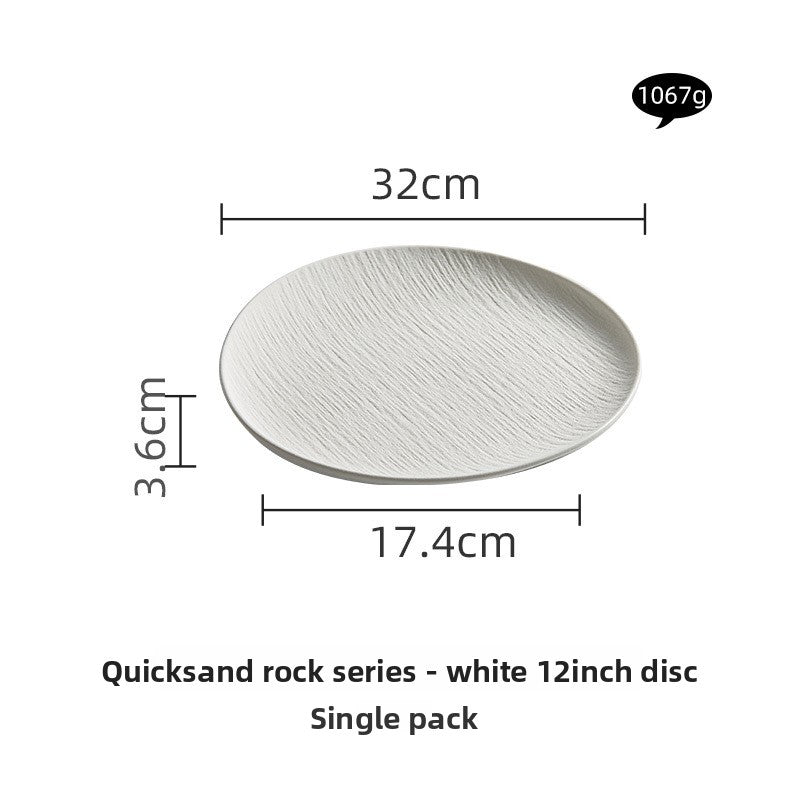 Black and White Ceramic Dishes, Dishes, Home Eating Bowls, Soup Bowls, Fish Plates