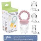 Baby Silicone Fruit Feeder & Teething Pacifier — Safe Food-Grade Soother for 0–3 Years - BsBuy