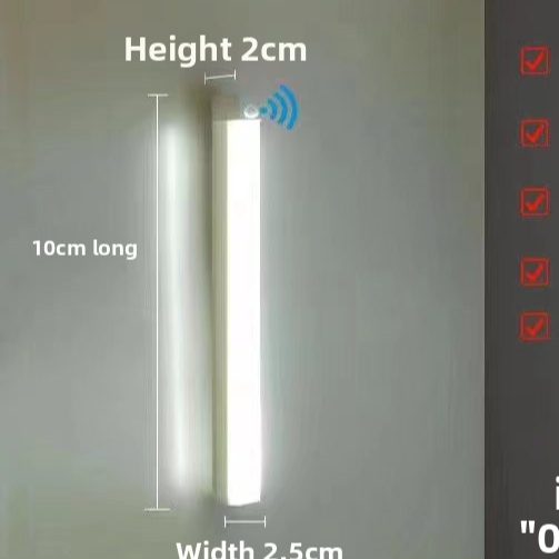 Rechargeable LED Cabinet Light – Motion Sensor Under-Cabinet Strip Light - BsBuy