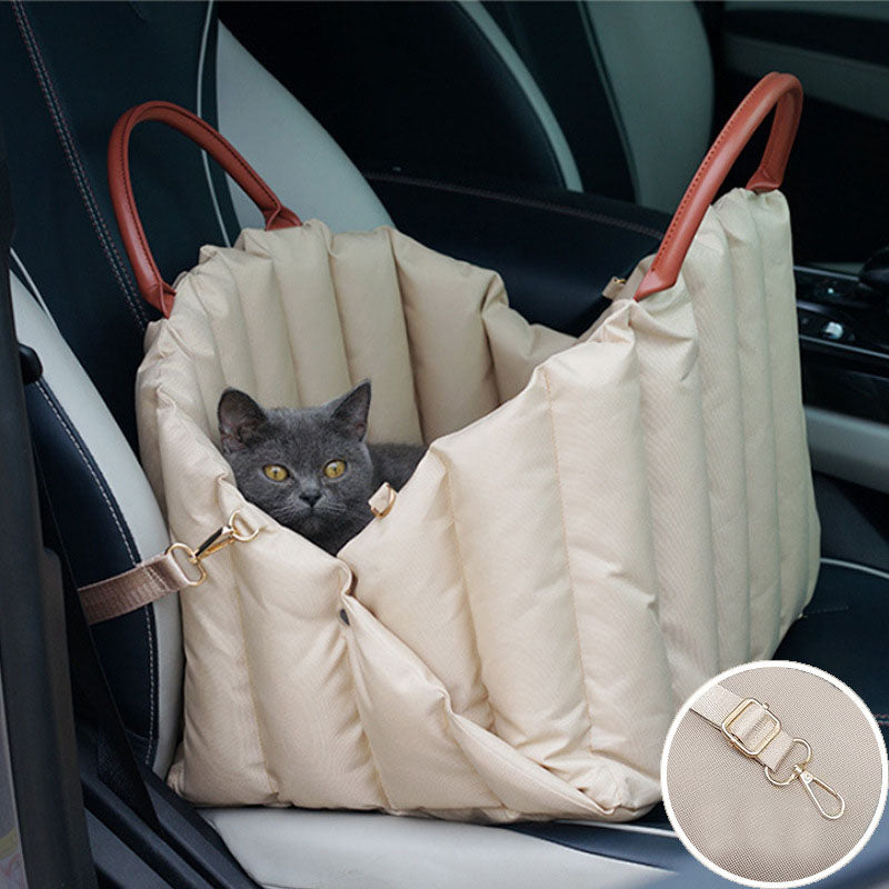 Pet Travel Carrier Bag & Nest — Dual-Use Handbag & Car Carrier for Cats & Dogs - BsBuy