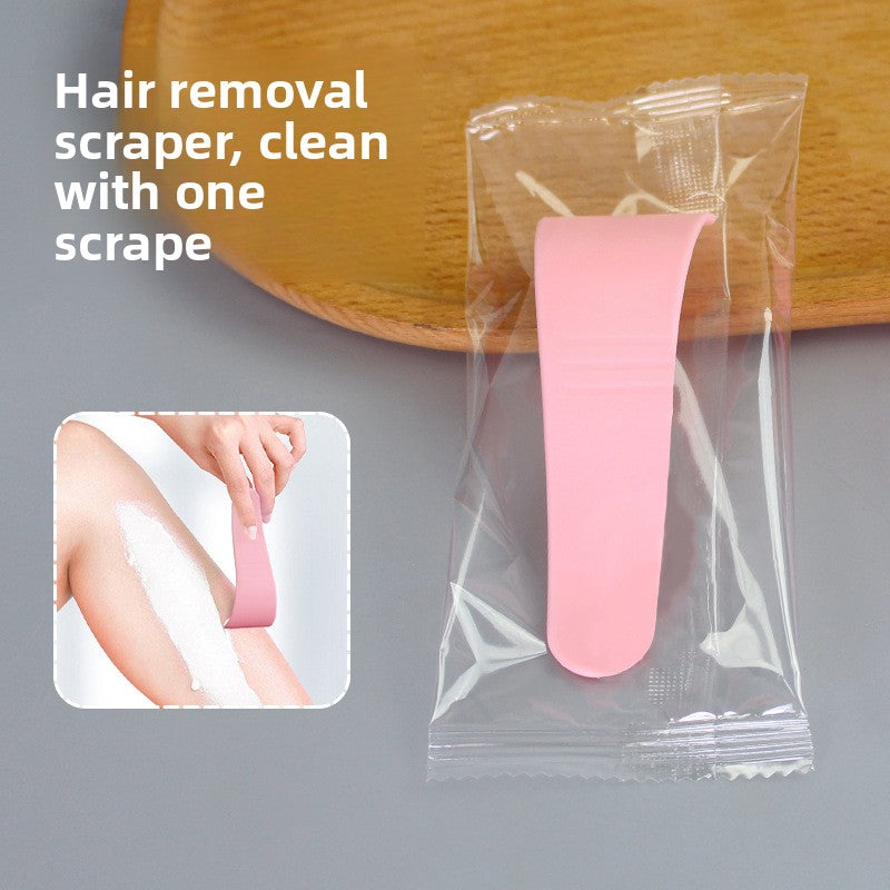 Ergonomic Hair Removal Scraper – S-Curve Precision Body Grooming Tool - BsBuy