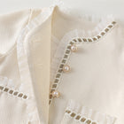 Girl's Chic Style Set Spring Autumn New Baby Girl Fashionable Long Sleeve Jacket Pleated Skirt Two-Piece Set - BsBuy