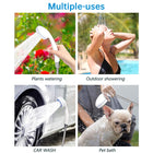 USB Rechargeable Portable Shower Pump — Outdoor Camping, Pet Wash & Car Cleaning Kit | 4–5 L/min - BsBuy