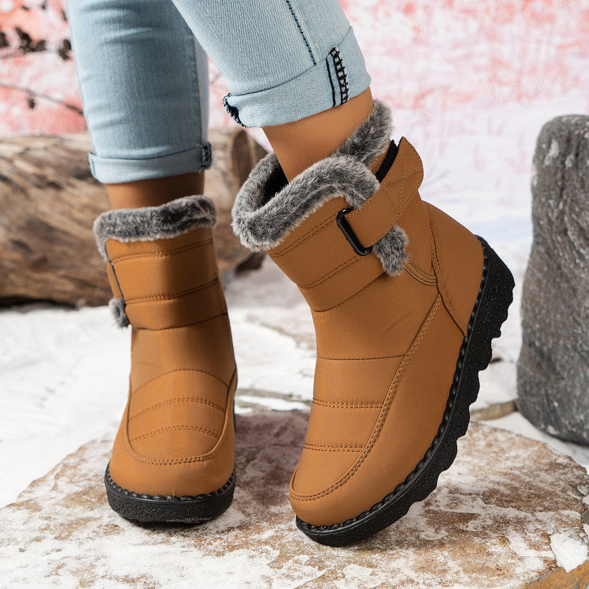 Cotton Shoes Snow Boots