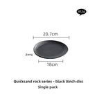 Black and White Ceramic Dishes, Dishes, Home Eating Bowls, Soup Bowls, Fish Plates