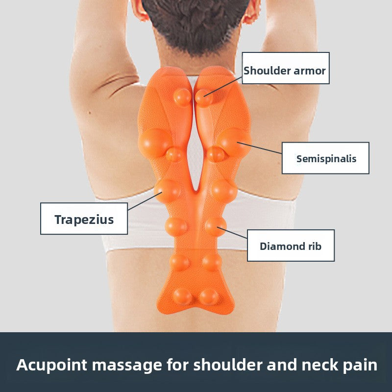 EVA Massage Pillow for Neck Back Waist Relief