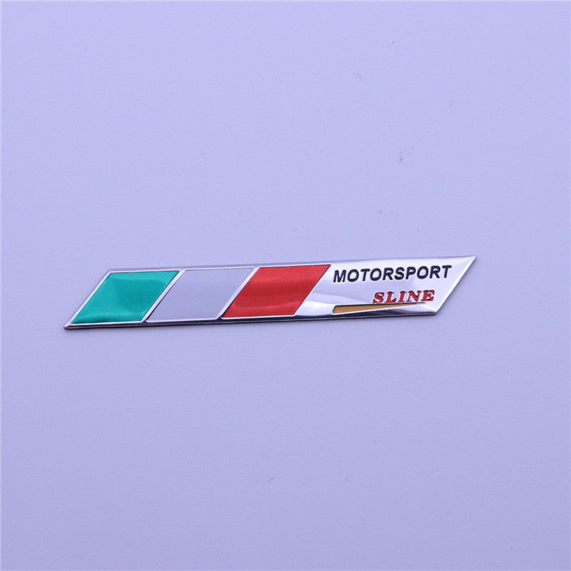 National Flag Car Sticker – Alloy Metal Badge Decoration - BsBuy