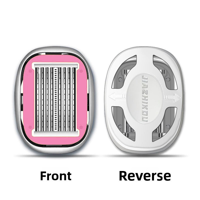 8-Layer Blade Manual Shaver – Precision Hair Removal with Travel Case - BsBuy