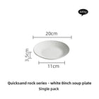 Black and White Ceramic Dishes, Dishes, Home Eating Bowls, Soup Bowls, Fish Plates