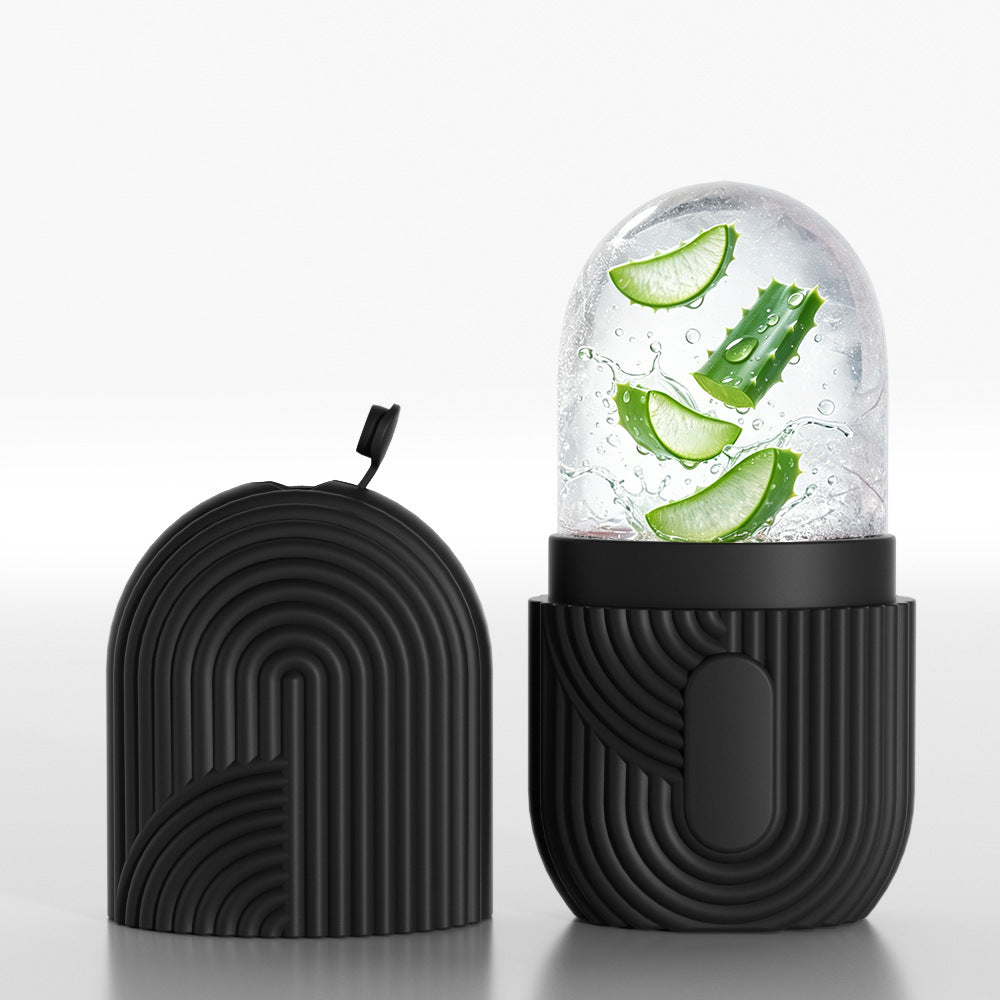 Silicone Facial Ice Cube Mould – Ice Therapy Skincare Tool for De-Puffing & Glow | 4 Designs, 8 Colours - BsBuy