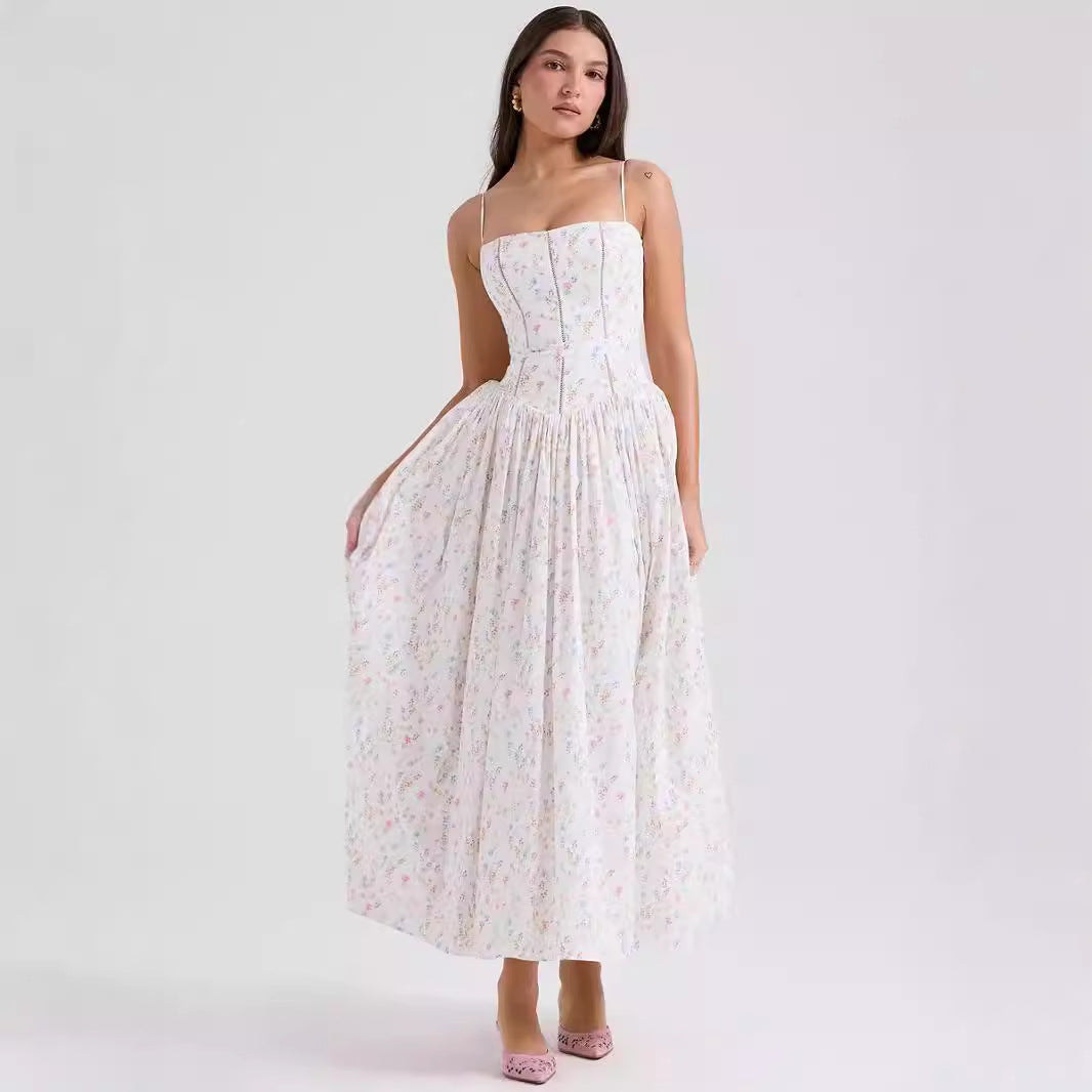 Floral Print Slip Dress - BsBuy