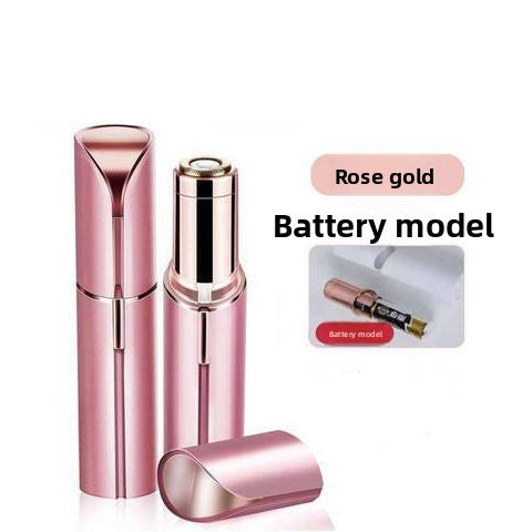 Lipstick Mini Electric Shaver – Portable Hair Removal for Face & Body - BsBuy