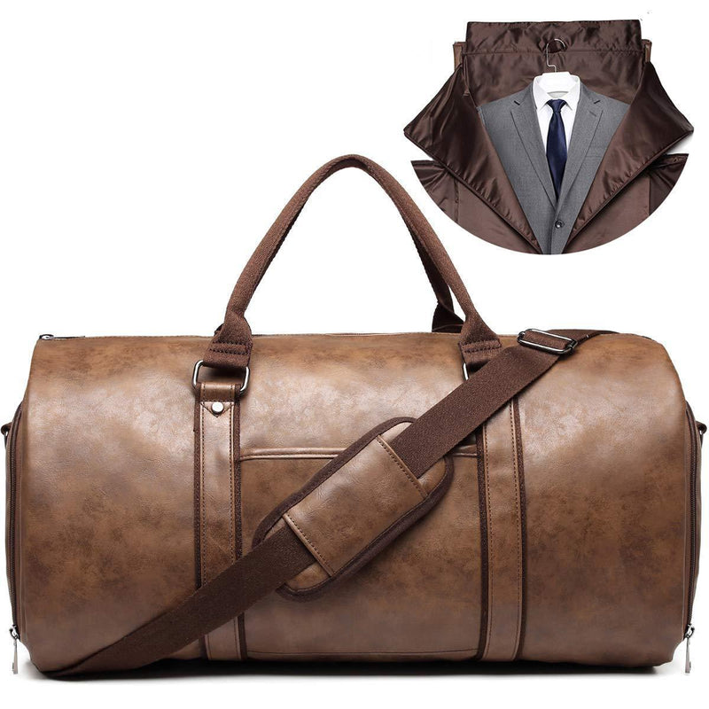 Convertible Garment Duffel Bag with Shoe Compartment