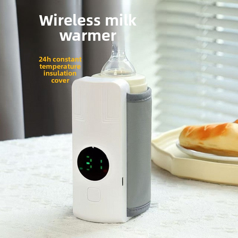 USB Portable Bottle Warmer Sleeve — Adjustable Temperature Baby Milk Heater for Home & Travel - BsBuy